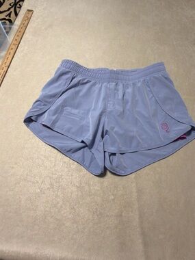 Baddle Pickleball Women's Shorts in Blue w/Elastic Waist. Size M. #10106